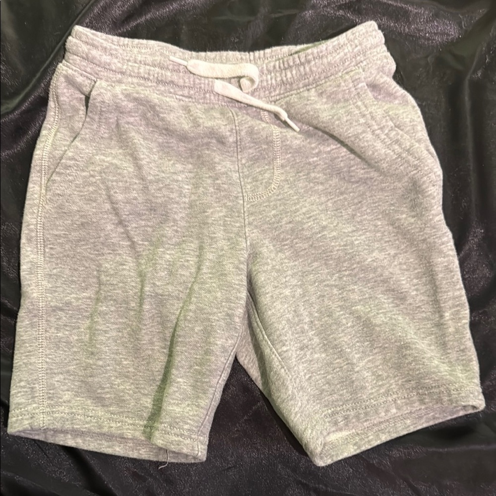 Old Navy Gray Athletic Shorts with Elastic Waistband